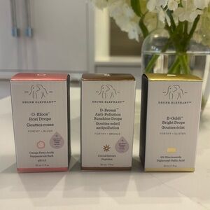 Brand New Drunk Elephant Face Drops Bundle